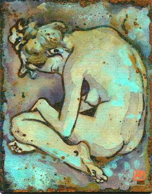 Mignon Parker - Encaustic 046